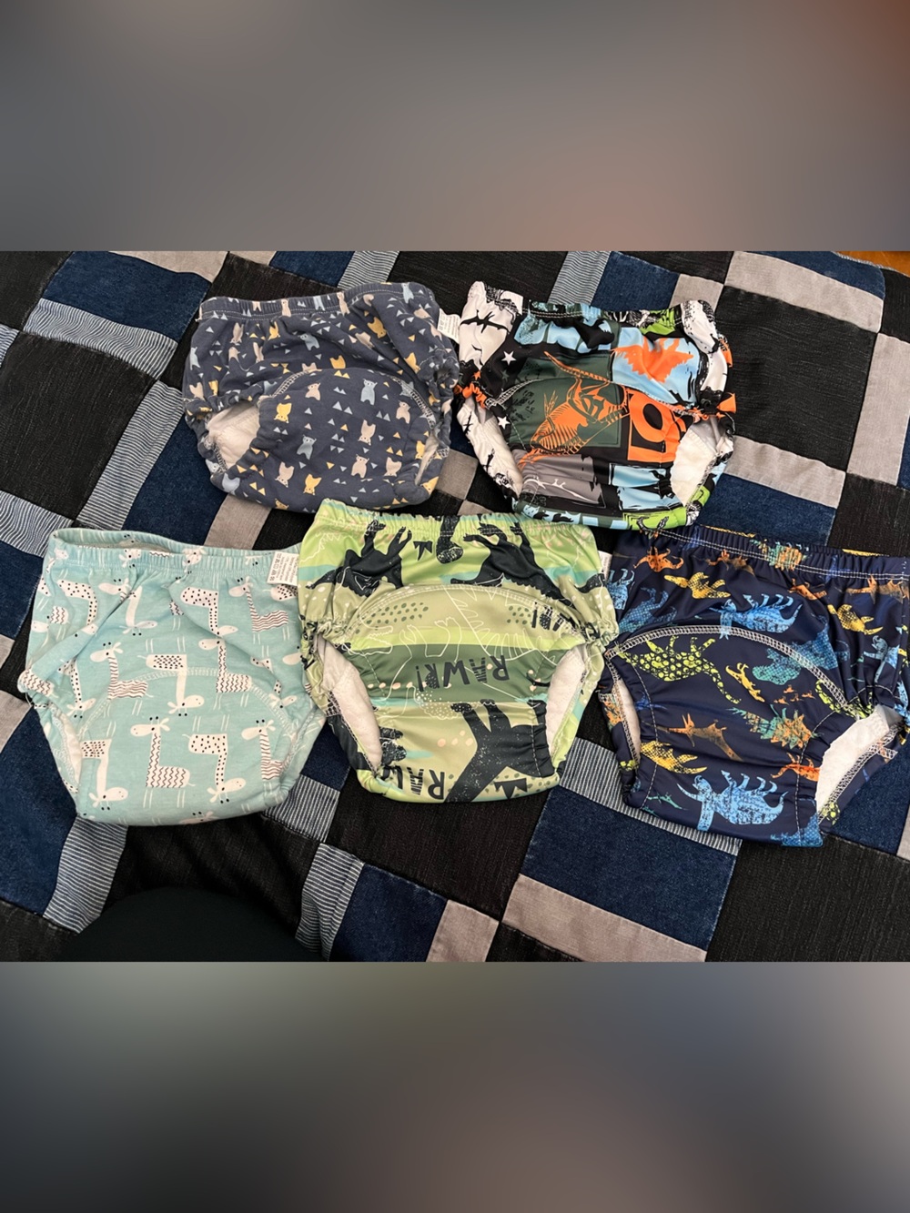 Never use size 110(4T) training undies